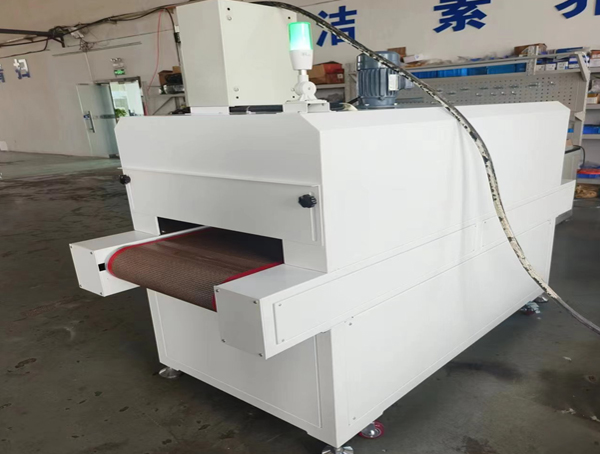 汽车电子行业用小型特氟龙网带隧道炉流水线