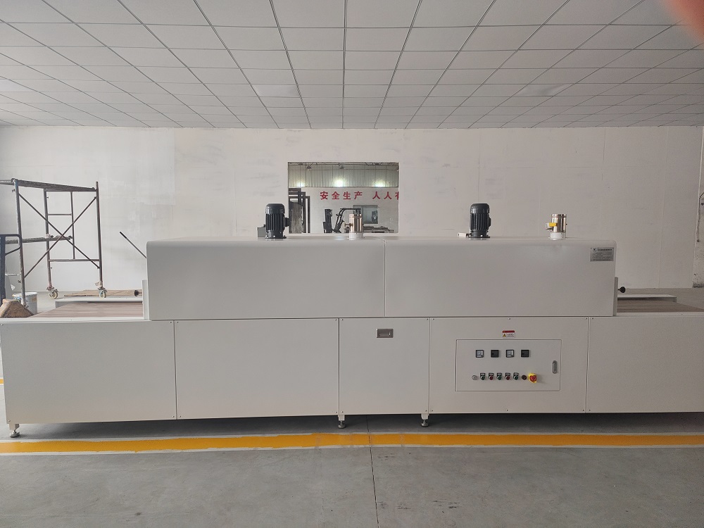 5.2米热缩膜隧道炉烘干线