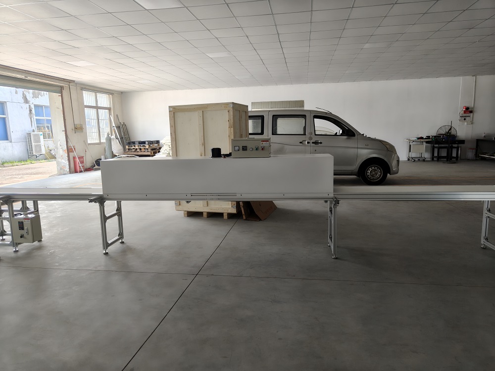 6米长帆布皮带烘烤线