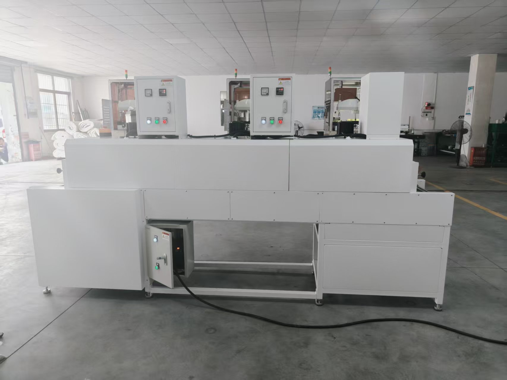 常温-150℃ 304不锈钢穿杆网带线隧道炉